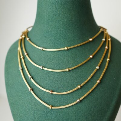 Dört Sıralı Dorika Kolye