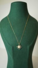 Taşlı Kutup Yildizi Kolye
