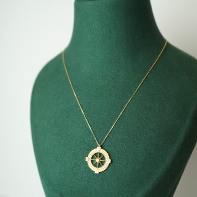 Yıldız Pusula Kolye