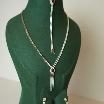 Desenli Mesh Orgu Seti