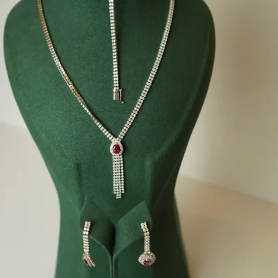 Duz Formlu Mesh Altın Seti